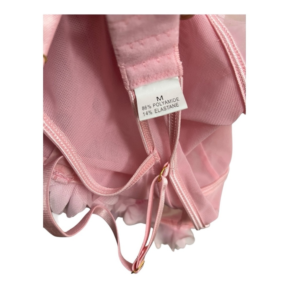 Womens Pink Sexy Bodysuit Lingerie Size M - Picture 5 of 11